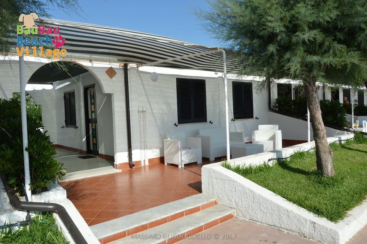 Bau Bau Beach Village Foce del Sele Bagian luar foto
